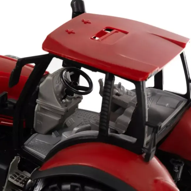 Kruzzel Boerderij Speelgoed - Realistische Tractor met Kantelbare Aanhanger