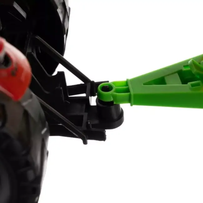 Kruzzel Boerderij Speelgoed - Realistische Tractor met Kantelbare Aanhanger