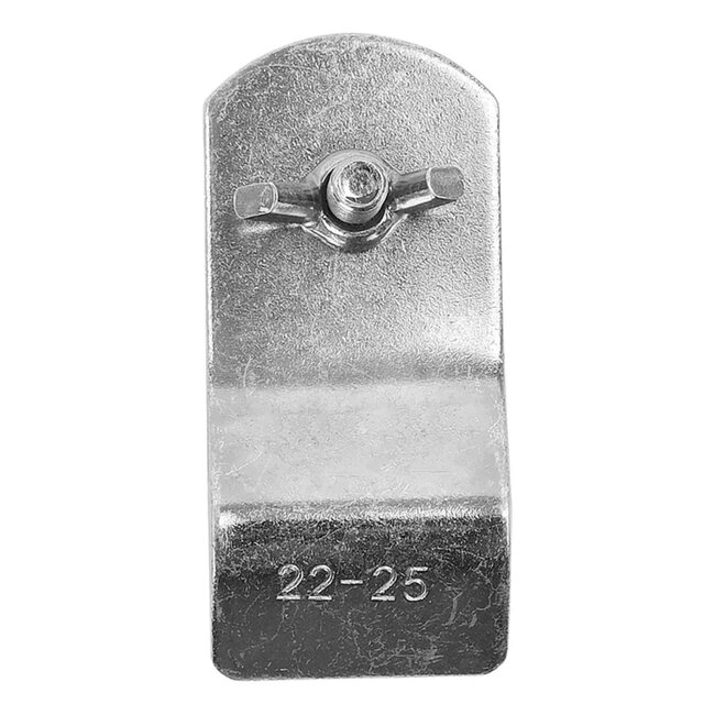 ProPlus Daksteunklemmen - Metaal - Ø 22-25 mm - 65 mm - Set van 2