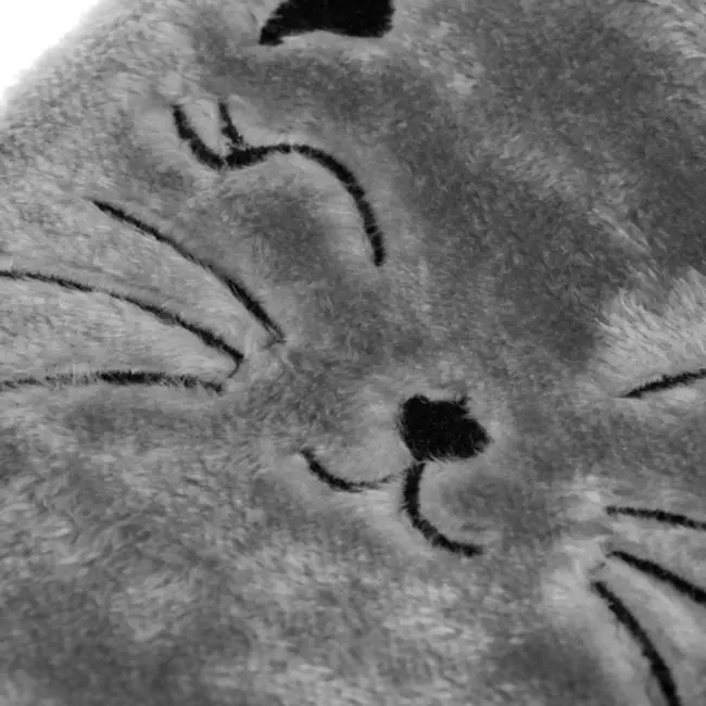 Ruhhy Rubberen Warmwaterkruik - 1,8L - Met Zachte Kattenhoes