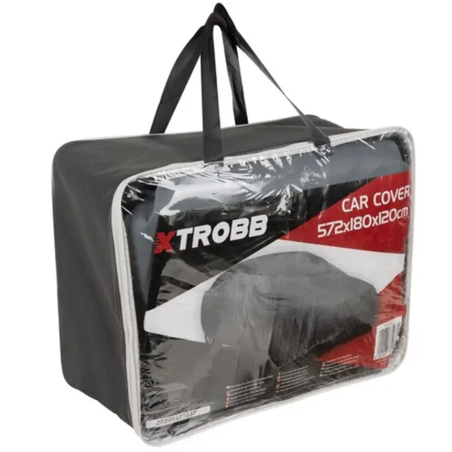 Xtrobb Autohoes - Grijze Beschermhoes voor Grote Auto's - 572 x 180 x 120 cm