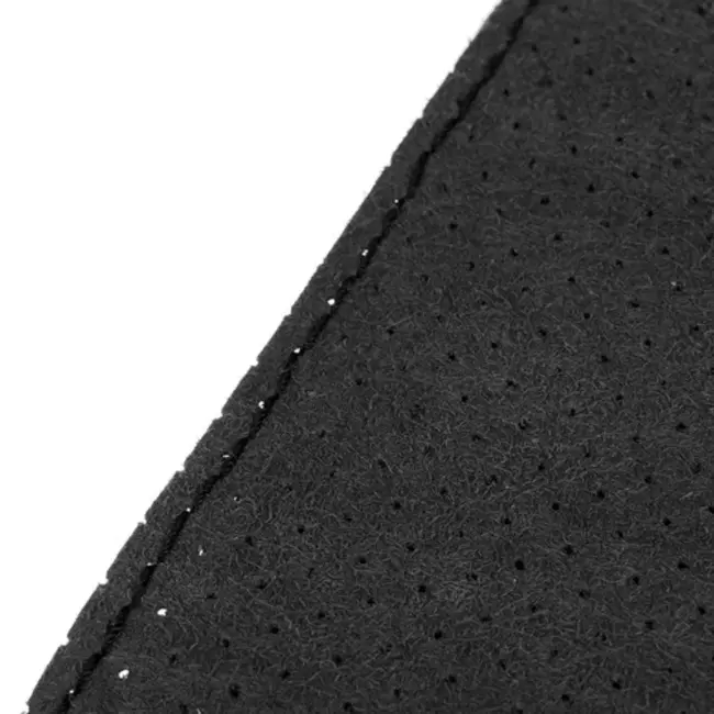 Xtrobb Stuurhoes - Zwarte Eco-leer - Antislip en Comfortabele Grip - Voor Stuurwielen van 37-39 cm