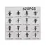 Xtrobb Auto Clips Set - 620 Stuks - Universele Bevestigingsclips met Verwijdertools