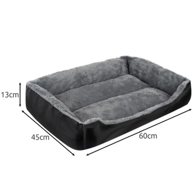 Purlov Honden- en Kattenmand - 60x45 cm - Comfortabel en Wasbaar Huisdierbed