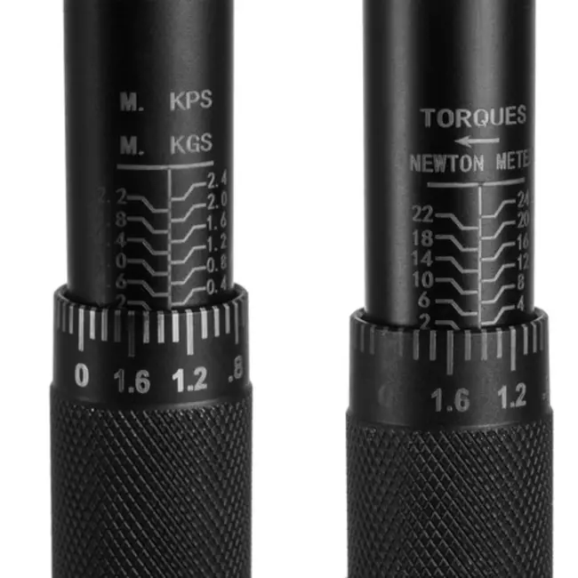 Bigstren Momentsleutel 1/4" - 2-24 Nm - Inclusief Opbergkoffer - Professioneel Gereedschap