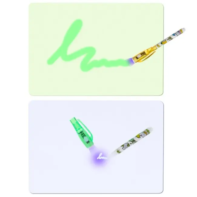 Ruhhy Lichttekenbord - LED Tekenbord voor Kinderen - Inclusief 6 Sjablonen en LED-pennen