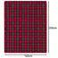 Ruhhy Dubbelzijdige Plaid – Warme Flanellen Deken, 160x200 cm – Klassiek Ruitpatroon