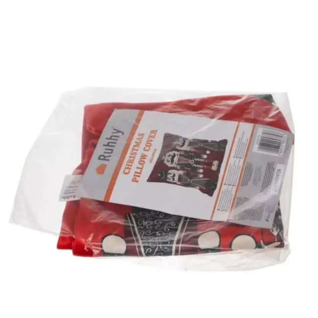 Ruhhy Kussenhoes Kerst 40x40 cm – Notenkraker Thema – Sfeervolle Kerstdecoratie