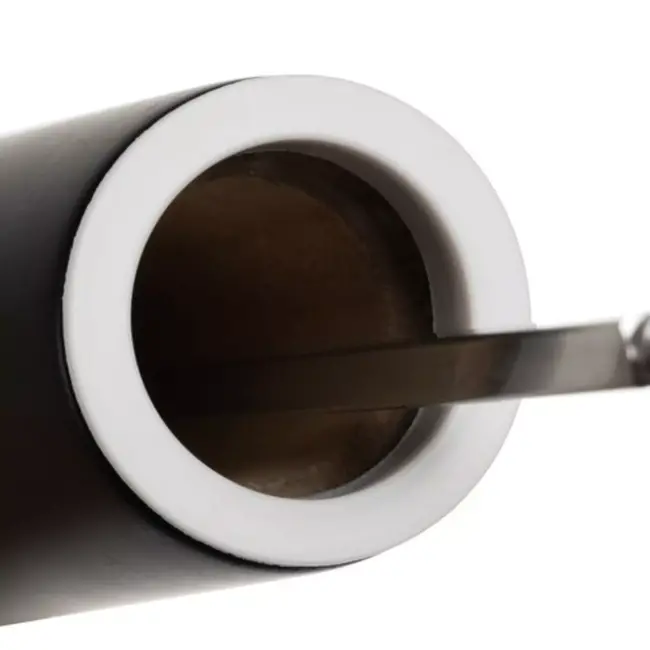 Ruhhy Peper- en Zoutmolen Set – Hout & Keramisch Mechanisme – Zwart en Wit