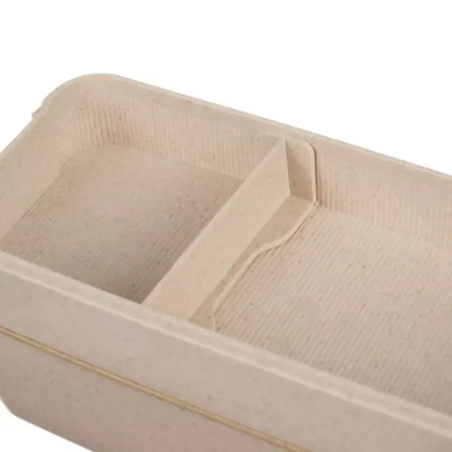 Ruhhy Lunchbox 750 ml – Milieuvriendelijke Maaltijdcontainer met Twee Compartimenten