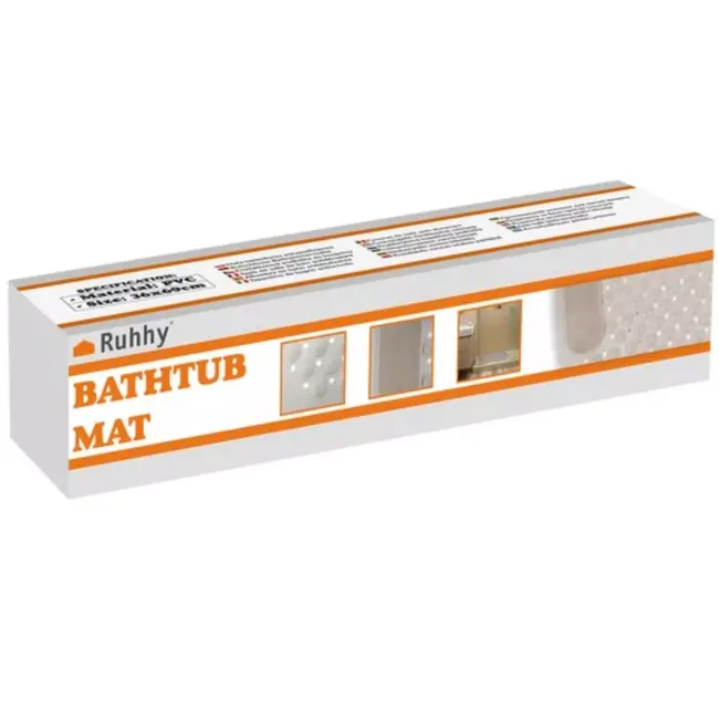 Ruhhy Anti-Slip Badkamer Mat – Veiligheid en Massage voor Douche en Bad