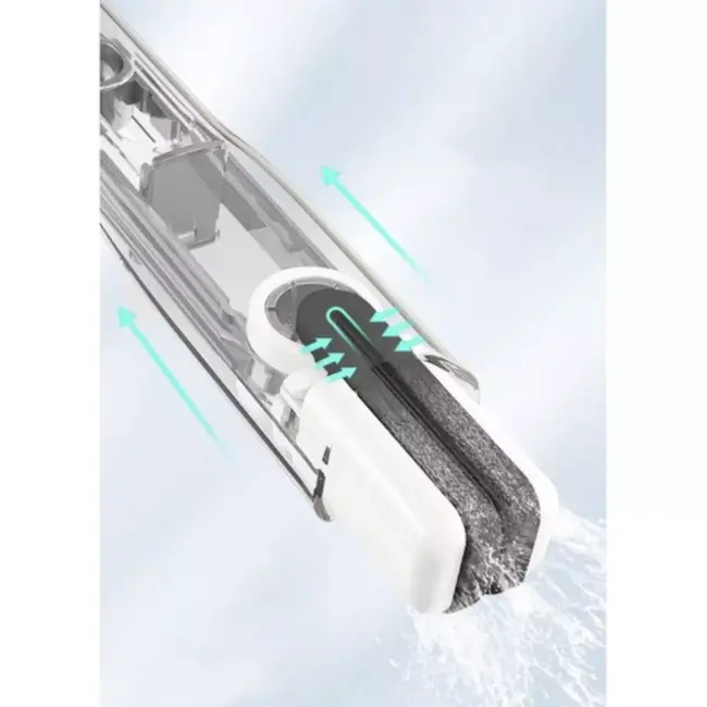 Ruhhy Mini Mop – Compact en Zelf-Uitwringend voor Perfecte Raamreiniging