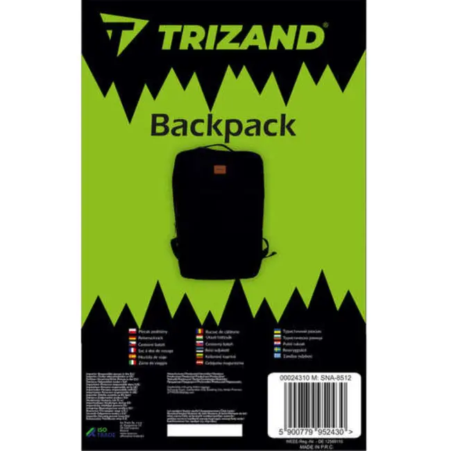 Trizand Reisrugzak - 20L Handbagage, Lichtgewicht en Comfortabel voor Vliegtuig Reizen