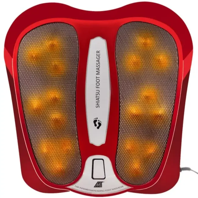 Malatec Shiatsu Voetmassageapparaat - Infrarood Verwarming - 18 Massagekoppen