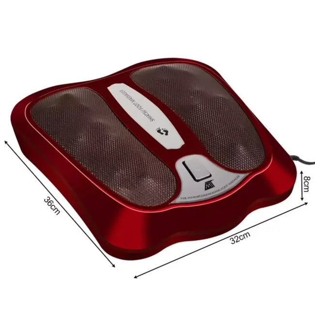 Malatec Shiatsu Voetmassageapparaat - Infrarood Verwarming - 18 Massagekoppen