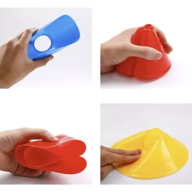 Trizand Trainingspionnen Set - 50 Stuks - Weerbestendig en Duurzaam