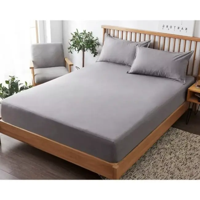 Ruhhy Hoeslaken 180x200 cm - Zacht Katoen Jersey met Elastiek