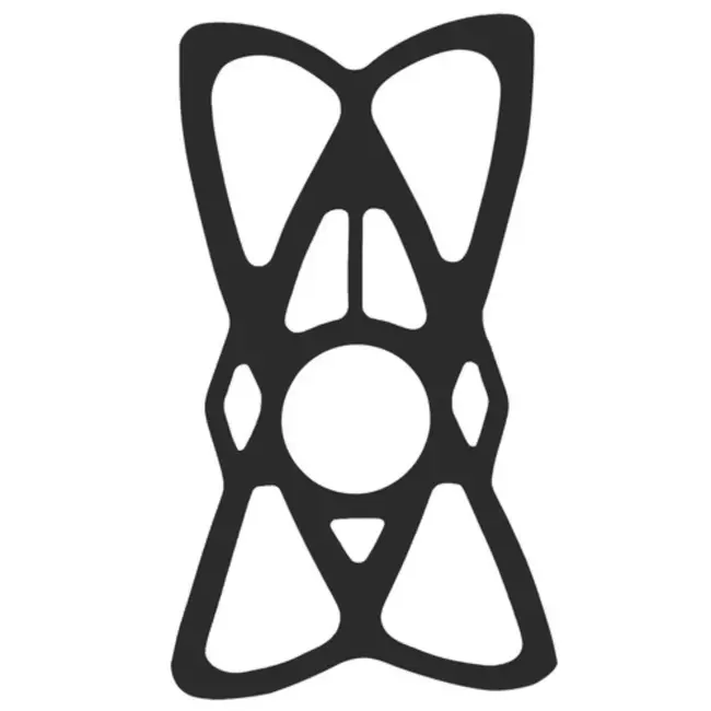 Trizand Telefoonhouder voor Fiets - Verstelbaar - Antislip - Rubberen Beveiliging