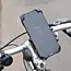 Trizand Telefoonhouder voor Fiets - Verstelbaar - Antislip - Rubberen Beveiliging