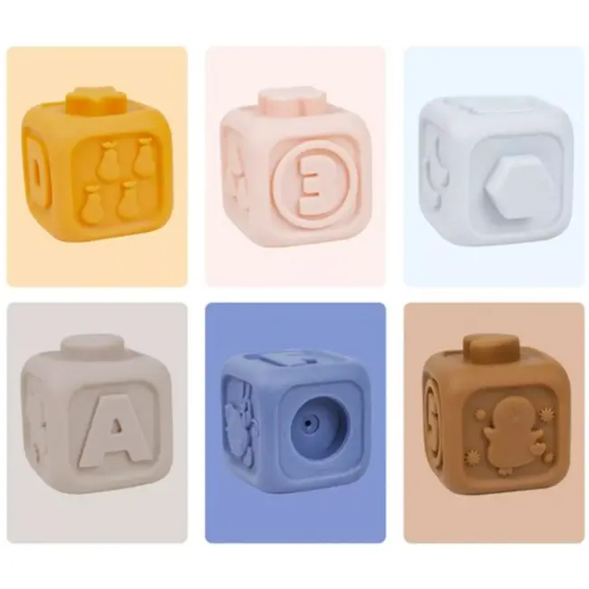 Kruzzel Sensory Blokken met Koala - Multicolor - Voor Motorische Ontwikkeling