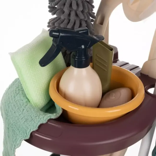 Kruzzel Kinder Schoonmaakset 18-in-1 - Met Werkende Stofzuiger & Trolley