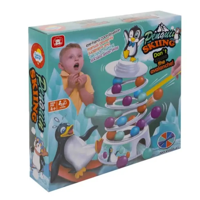 Kruzzel Behendigheidsspel - Pinguïn op de Toren - Spannend Gezelschapsspel