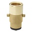 ProPlus Bajonet LPG verloopnippel - 10 mm - messing - goud