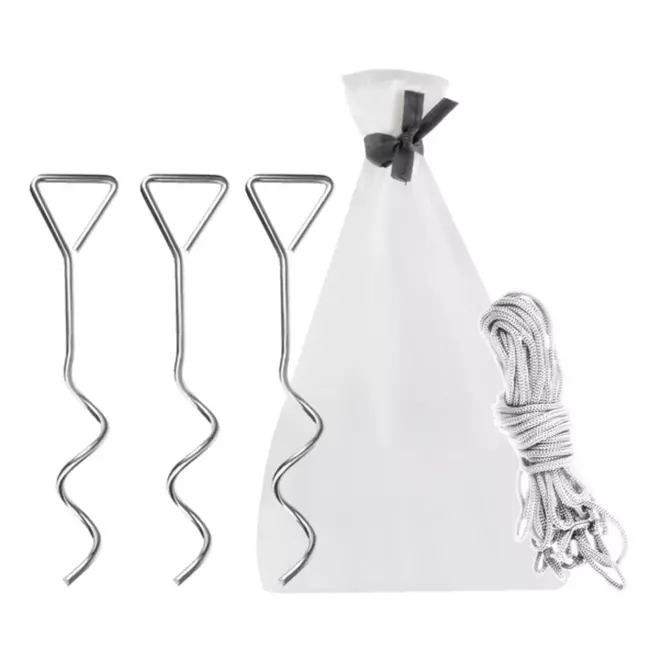 Gardlov Tuinpaviljoen 3x3m - Inclusief 4 Wanden - Wit - Weerbestendig en Stabiel