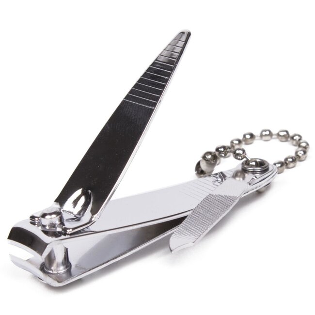 Benson Handige nagelknipper met vijl en ketting - 55 mm - Voor links- en rechtshandigen