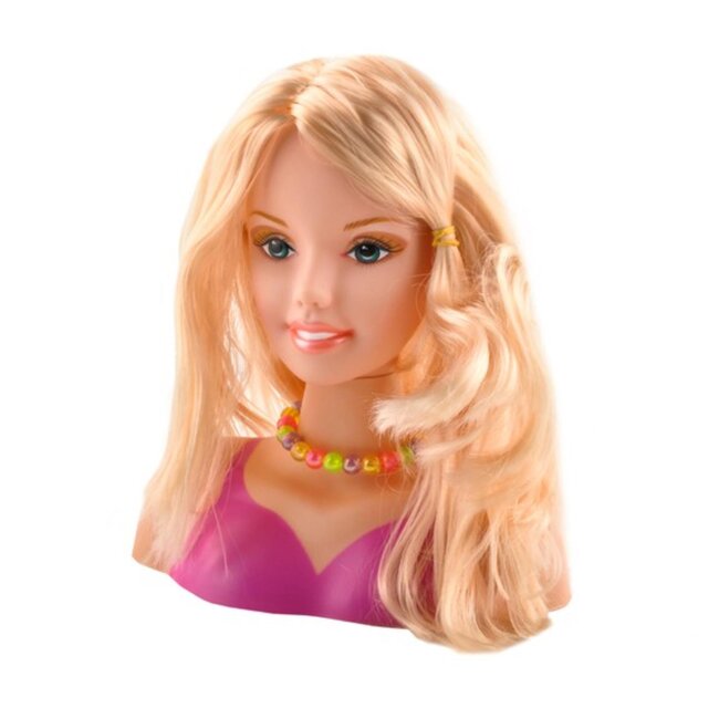 Kruzzel Hair Styling Head + Accessoires - Creatieve Haarstijlen voor Kinderen