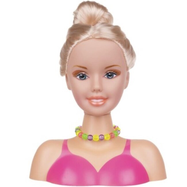 Kruzzel Hair Styling Head + Accessoires - Creatieve Haarstijlen voor Kinderen