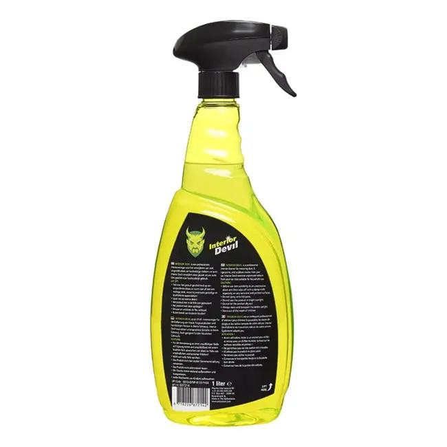Devil Interieurreiniger - Krachtige vlekverwijdering - Geurbestrijding - 1 liter