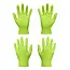 Gripp-It Nitril Nitril handschoenen - groen - maat L - chemisch bestendig - touchscreenvriendelijk - 50 stuks