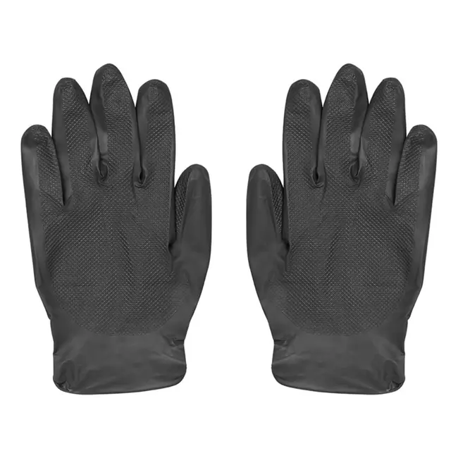 Gripp-It Nitril handschoenen zwart - Maat M - Touchscreen vriendelijk - 50 stuks