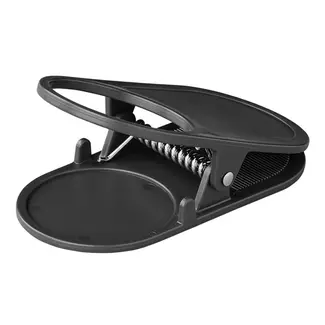 ProPlus Bekerhouder clip - zwart - compact ontwerp - eenvoudig te bevestigen