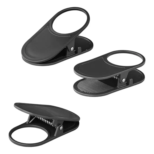 ProPlus Bekerhouder clip - zwart - compact ontwerp - eenvoudig te bevestigen