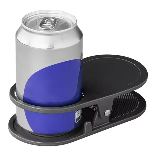 ProPlus Bekerhouder clip - zwart - compact ontwerp - eenvoudig te bevestigen