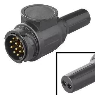 ProPlus 13-polige stekker - PVC - 2-gaats tule - type Jaeger