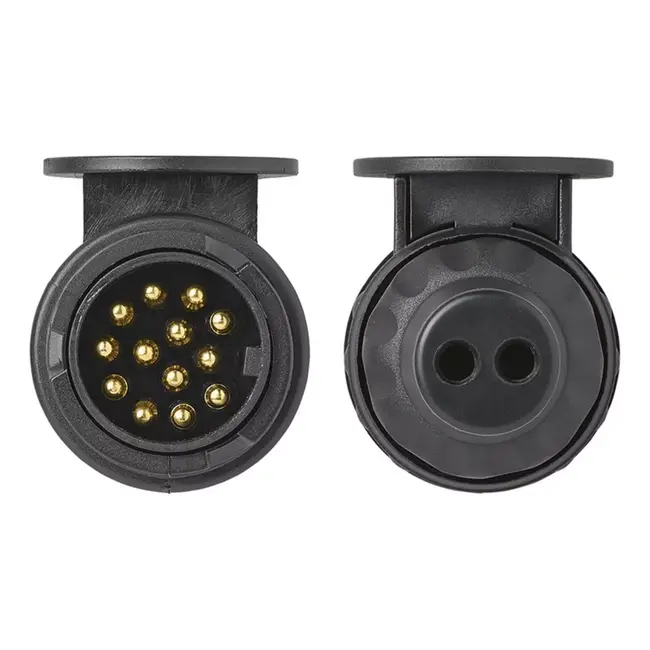 ProPlus 13-polige stekker - PVC - 2-gaats tule - type Jaeger