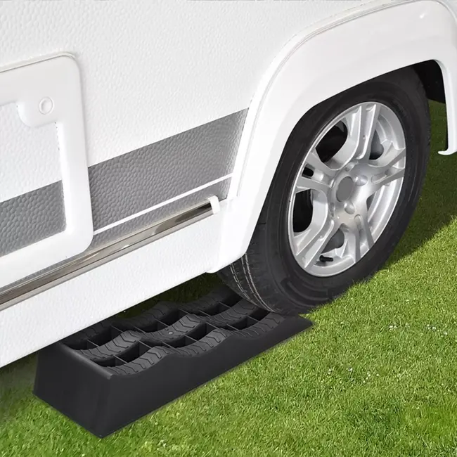 ProPlus Set van 2 zwarte oprijblokken - Duurzaam en stevig ontwerp