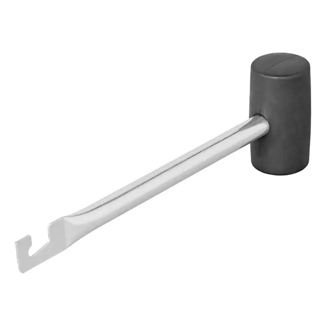 ProPlus Kampeerhamer met Rubberen Kop en Haringtrekker - Lichtgewicht en Duurzaam