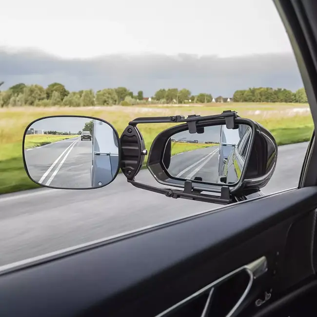 ProPlus Opzetspiegel voor Caravan - Uitschuifbare Lengte 37,5-41 cm - E-gekeurd