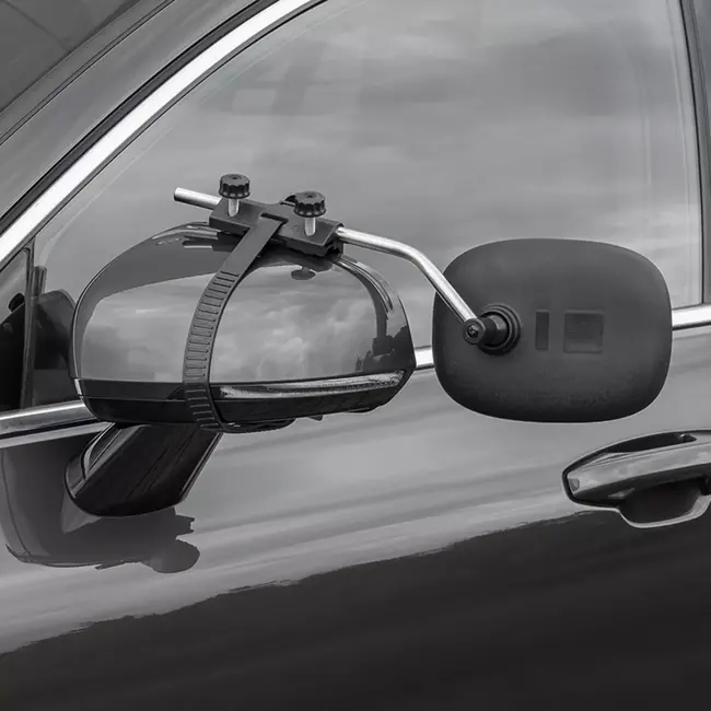 ProPlus Caravanspiegel Convex Glas - Universeel - 41 x 14 x 19 cm - Breder Zichtveld en Veilig Rijden