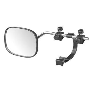 ProPlus Caravanspiegel Vlak Glas - Universeel - 34 x 14 x 19 cm - Verstelbare Beugels