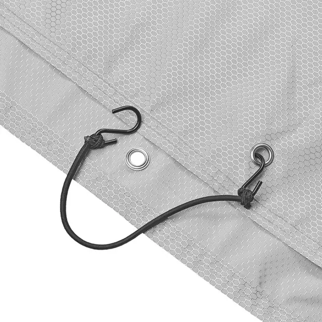 ProPlus Fietshoes voor Twee Fietsen - 200 x 120 cm - Reflecterende Slotopeningen en Opbergtas