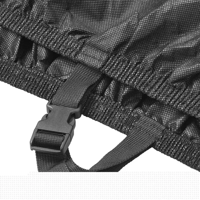 ProPlus Fietsbeschermhoes Indoor - Zwart - 180x125 cm - Met Elastische Zoom