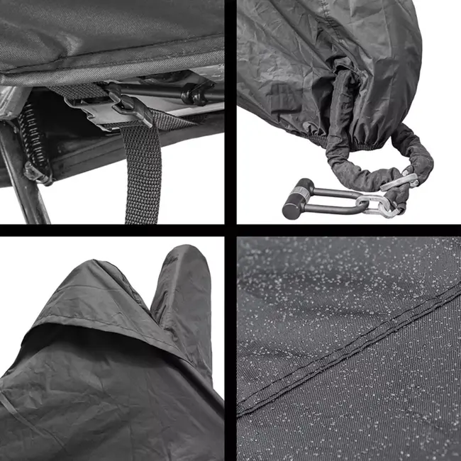 ProPlus Beschermhoes L voor Scooter met Windscherm - Waterdicht - Inclusief Hittebestendige Coating