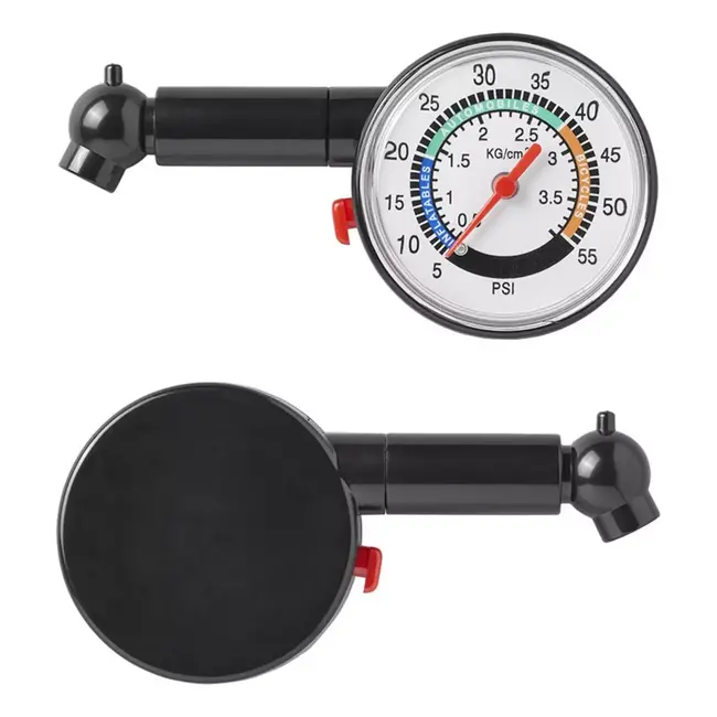 ProPlus Bandenspanningsmeter 3,8 Bar - Compact en Nauwkeurig - Voor Auto's en Fietsen
