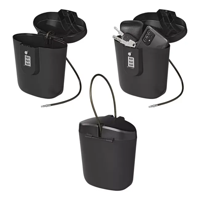 ProPlus Draagbare Kluis met Kabel en Codeslot - Compact en Veilig - Ideaal voor Reizen