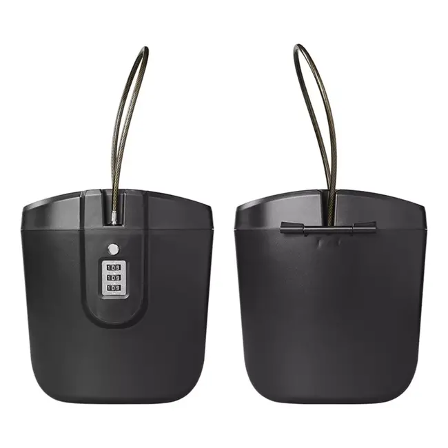 ProPlus Draagbare Kluis met Kabel en Codeslot - Compact en Veilig - Ideaal voor Reizen